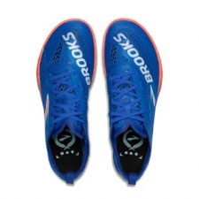Additional picture of Brooks Hyperion Elite MD Running Spikes Cobalt Pink Clay Limpet Size 6