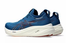 Additional picture of Asics Gel Nimbus™ 26 Men's Running Shoes Rich Navy Faded Orange Size 9