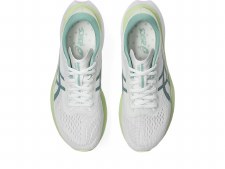 Additional picture of Asics Magic Speed 4 Women's Running Shoes White Celadon Size 5