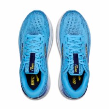 Additional picture of Brooks Ghost Max 2 Men's Running Shoes Bonnie Blue Blue Ribbon Yellow Size 10.5