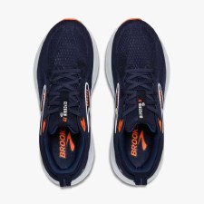 Additional picture of Brooks Glycerin 22 Men's Running ShoesPeacoat Blue Ribbon Orange Size 10