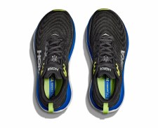 Additional picture of Hoka Gaviota 5 Men's Running Shoes Black Electric Cobalt Size 9