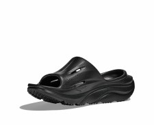 Additional picture of Hoka Ora Recovery Slide 3 Unisex Black Size 11.5