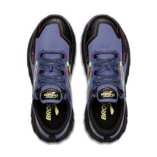 Additional picture of Brooks Cascadia 18 GTX Women's Trail Running Shoes Grey Blue Black Pink Size 7.5
