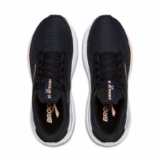 Additional picture of Brooks Adrenaline GTS 24 Women's  Running Shoes Black Peach Peacoat Size 7