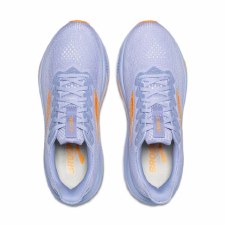 Additional picture of Brooks Ghost 17 Womens Running Shoe Blue Heron White Orange Size 6.5