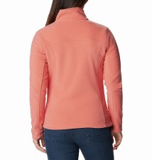Additional picture of Columbia Fast Trek™ II Women's Full Zip Fleece Jacket Faded Peach Size Medium