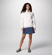 Additional picture of Columbia Women's Meridian Creek™ Half Zip Sweatshirt Sea Salt Size Large