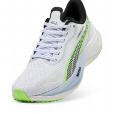 Additional picture of Puma Velocity Nitro 3 Hyrox Womens Running Shoe White Green Black Size 7