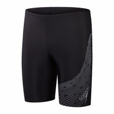 Additional picture of Speedo Medley Logo Men's Jammer Black Grey Size 38