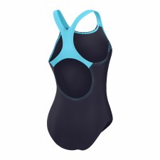 Additional picture of Speedo Medley Logo One Piece Swimsuit  Navy Blue Size 42
