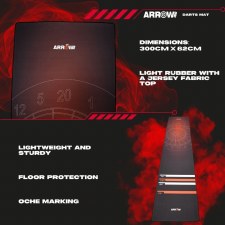 Additional picture of Arrow180 Darts Mat