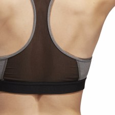 Additional picture of Adidas Dont Rest Alpha Skin Bra (Grey Black) XXS