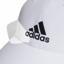 Additional picture of Adidas Lightweight Baseball Cap White Adults One Size