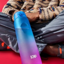 Additional picture of ION8 Quench 1 Litre Waterbottle Blue Pink Motivator