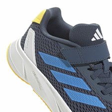 Additional picture of Adidas Duramo SL Velcro Kids Running Shoe Ink Blue Burst Spark Size 10