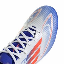 Additional picture of Adidas F50 League Firm Ground Football Boots White Solar Red Lucid Blue Size 6