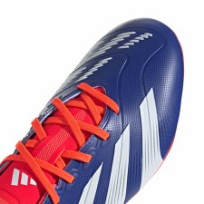 Additional picture of Adidas Predator League Firm Ground Football Boots Lucid Blue Solar Red White Size 8
