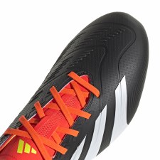 Additional picture of Adidas Predator League Firm Ground Football Boots Black White Solar Red Size 8