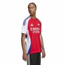 Additional picture of Adidas Arsenal 24/25 Home Jersey Mens Better Scarlet White Size Small