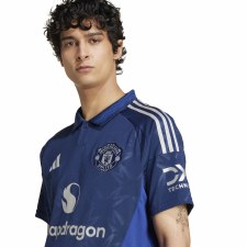 Additional picture of Adidas Manchester United 24/25 Away Jersey Night Indigo Size 2XL