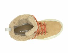 Additional picture of Merrell Women's Marquette Thermo Lace Waterproof Boots Tan Size 6.5