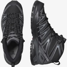 Additional picture of Salomon X Ultra Pioneer Mid GTX Gore Tex Men's Hiking Boots (Black Magnet Monument) Size 9