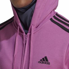 Additional picture of Adidas French Terry Women's Full Zip Hoodie (Lilac Black) Size XS