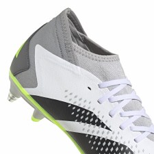 Additional picture of Adidas Predator Accuracy.3 Soft Ground Football Boots White Black Lucid Size 9.5