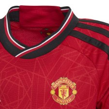Additional picture of Adidas Manchester United 23/24 Home Mini Kit Team Red Age 3-4 Years