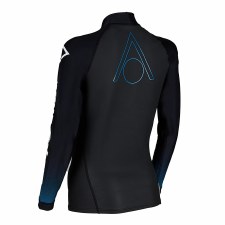Additional picture of Aqua Sphere Aqua Skin Top V3 Womens (Black Blue White) Large