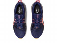 Additional picture of Asics Gel-Sonoma 7 Women's Trail Running Shoes (Indigo Blue Papaya) Size 6.5