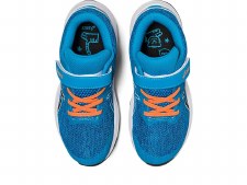 Additional picture of Asics GT-1000™ 11 PS Kids Running Shoes (Island Blue Black) Size 10