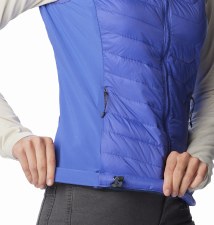 Additional picture of Columbia Womens's Powder Pass™ Vest (Purple Lotus) Size Small