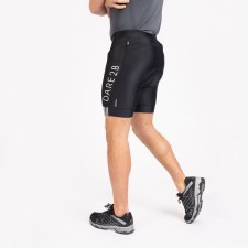 Additional picture of Dare2b Virtuosity Cycling Shorts (Black White) Large