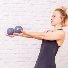 Additional picture of Fitness Mad Pro Soft Weights Grey 2x0.5kg