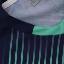 Additional picture of O'Neills Limerick GAA Short Sleeve Training Jersey 2024 Navy Mint Age 7-8