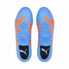 Additional picture of Puma Future Play MxSG Soft Ground Football Boots (Blue Glimmer White Ultra Orange) Size 9.5