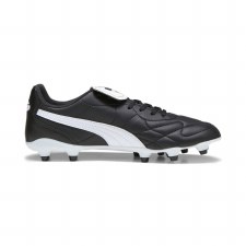Additional picture of Puma King Top Firm Ground Football Boots Black White Size 12