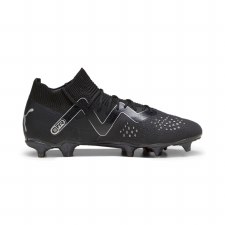 Additional picture of Puma Future Pro Firm Ground Football Boots Black Silver Size 10