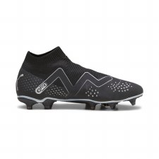 Additional picture of Puma Future Match+ Laceless Firm Ground Football Boots Black Silver Size 8