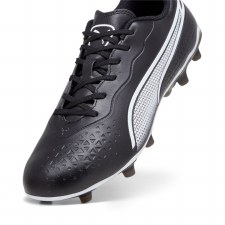 Additional picture of Puma King Match Firm Ground Football Boots Black White Size 8.5