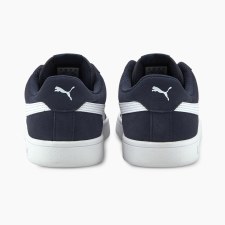 Additional picture of Puma Smash v2 Trainers (Navy White) 6
