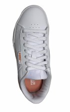 Additional picture of Puma Jada Junior Classic Trainers White Poppy Pink Size 3