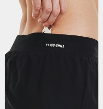Additional picture of Under Armour Iso-Chill Run 2-in-1 Shorts (Black Reflective) Large