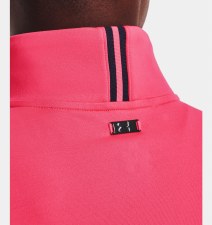 Additional picture of Under Armour Women's Playoff 2.0 ¼ Zip (Pink Shock Metallic Silver) Size Large