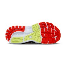 Additional picture of Brooks Ghost 16 Men's Running Shoes Black Mandarin Red Green Size 10.5