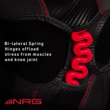 Additional picture of McDavid NRG Knee Over Wrap with Spring Hinge Support Medium