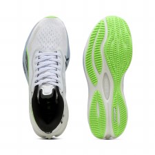 Additional picture of Puma Velocity Nitro 3 Hyrox Womens Running Shoe White Green Black Size 7