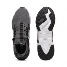 Additional picture of Puma Retaliate 3 Trainers Mens Black Cool Dark Gray Size 7